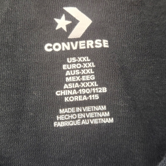 Converse Comic Graphic Tee Red Chuck Taylor Pop Art Men's XXL A74 - Picture 5 of 7